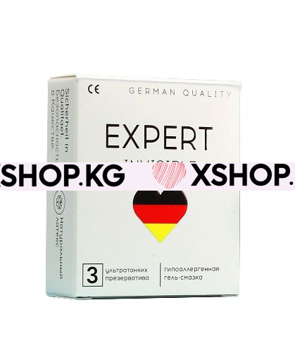 Немецкие презервативы "EXPERT", 3 шт.