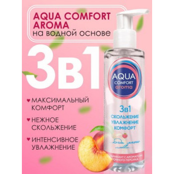 Гель-любрикант "Aqua Comfort intim Aroma",195 г.