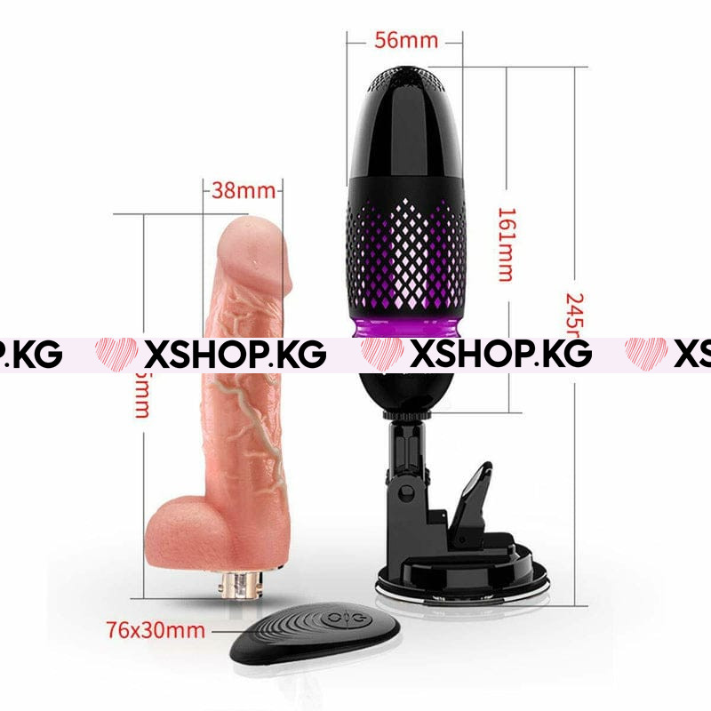 Super Mini Fuck - машина на присоске "Dibe Black Whirlwind"