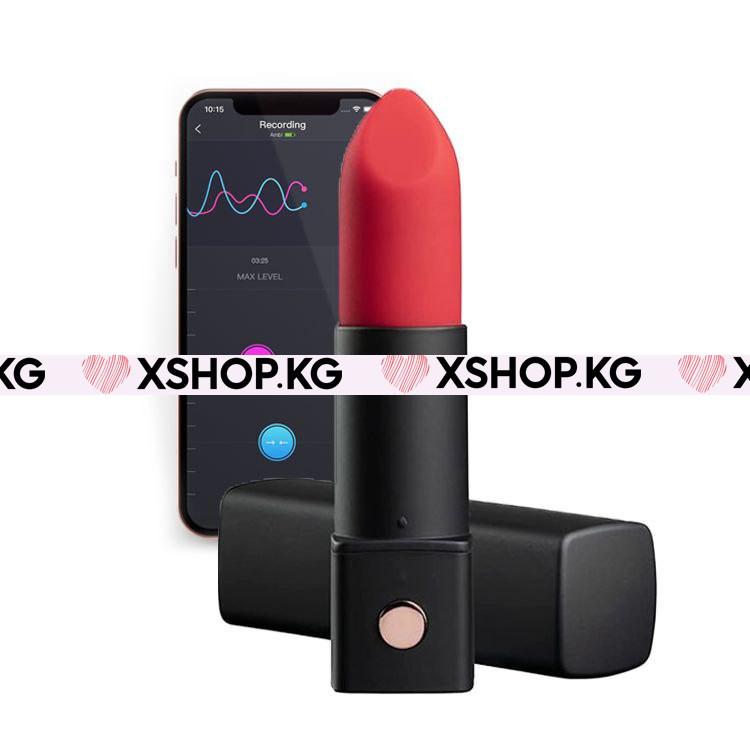 Мини-вибратор в виде помады "Exomoon by Lovense"