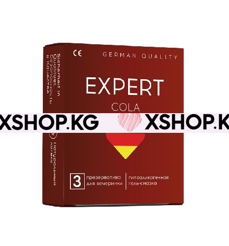 Немецкие презервативы "EXPERT", 3 шт.