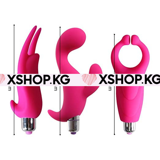 Вибропуля с насадками "Fun-Mates"