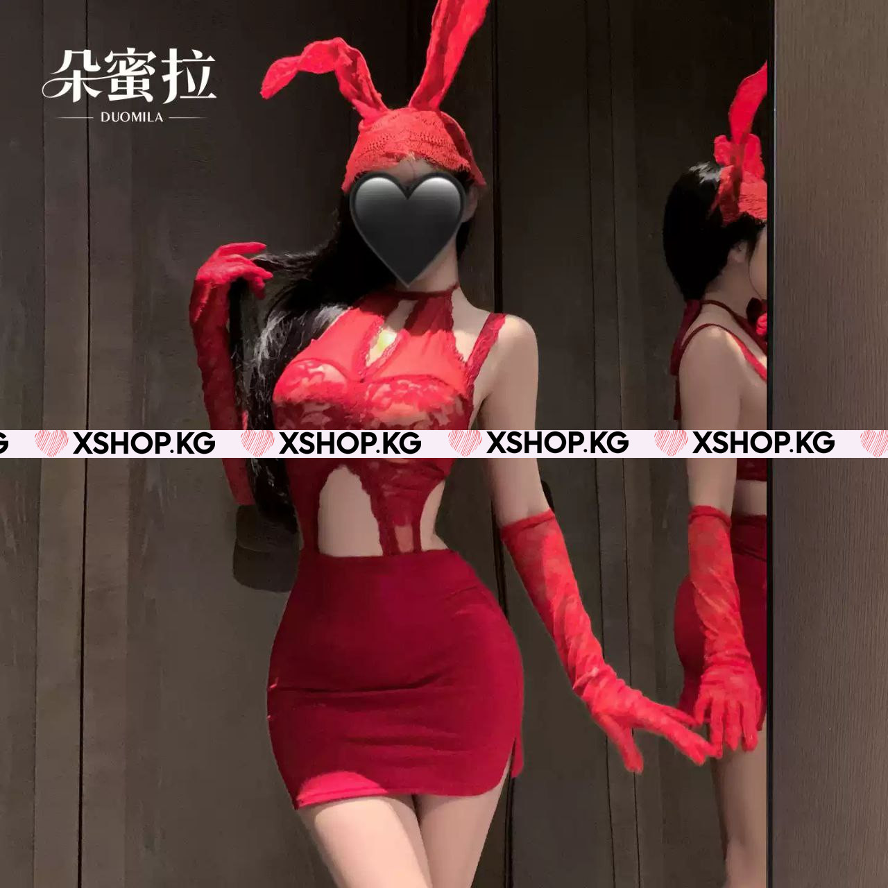 Кружевное Секси-платье R57