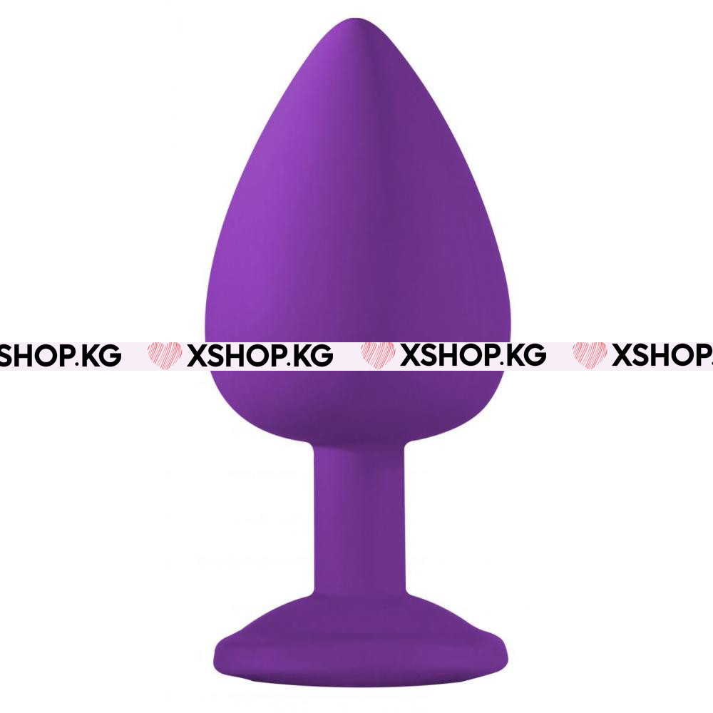 Анальная Металлическая Пробка , 8 см