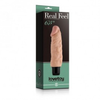 Фаллоимитатор с вибрацией "Real Feel" №6