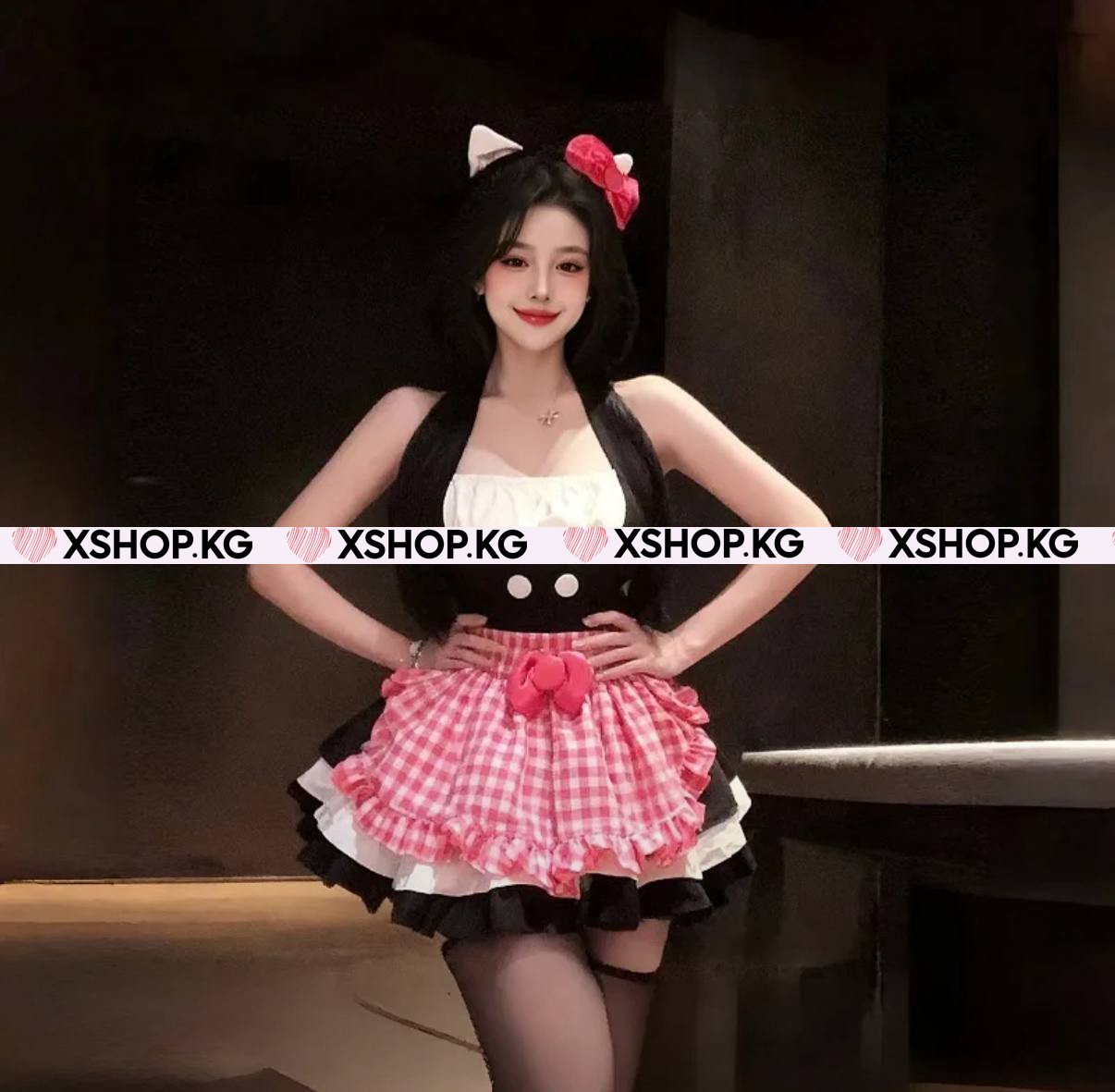 Секси-платье Горничная Киса R2516