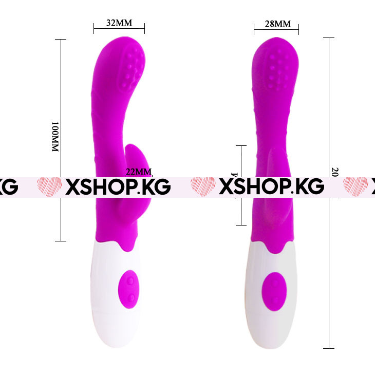 Вибратор с волновым эффектом "Pretty Love Arthur"