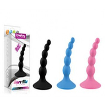 Анальная пробка на присоске "LoveToy" 