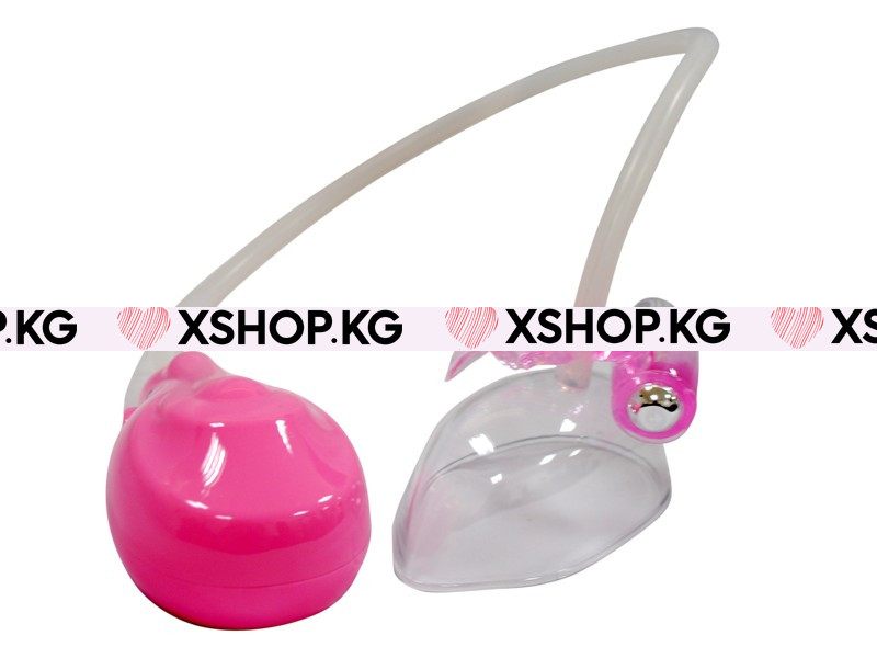 Вакуумная помпа для клитора с вибрацией "Clitoral Pump" 