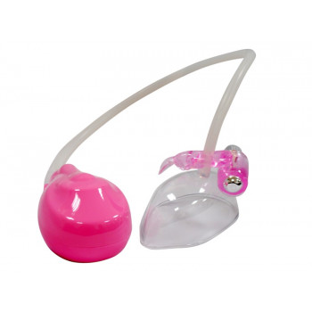 Вакуумная помпа для клитора с вибрацией "Clitoral Pump" 