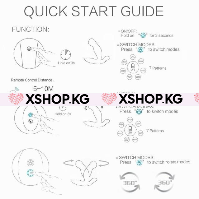 Вибростимулятор с дистанционным пультом "Nalone Pearl"