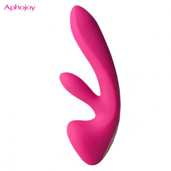 Вибратор с иммитацией оральных ласк "Aphojoy"