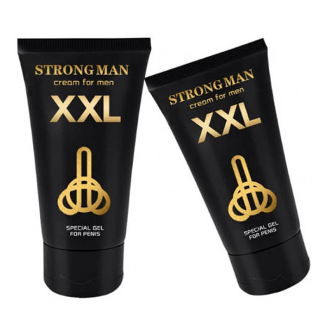 Крем для увеличения члена "Strong man XXL"