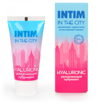 Лубрикант увлажняющий "Intim in the city hyaluronic", 60г.