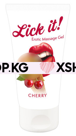 Съедобная смазка "Lick It" + массаж 3 в 1, 50 мл
