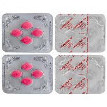 Женский возбудитель "Lovegra", 4 шт (силденафил 100мг)