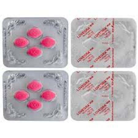 Женский возбудитель "Lovegra", 4 шт (силденафил 100мг)
