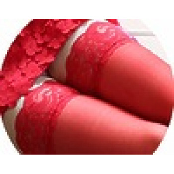 Чулки с широким ободом