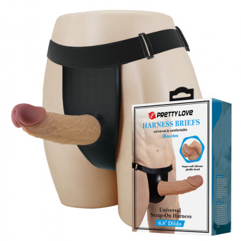 Мужской страпон "Pretty Love Houston" 6,8"