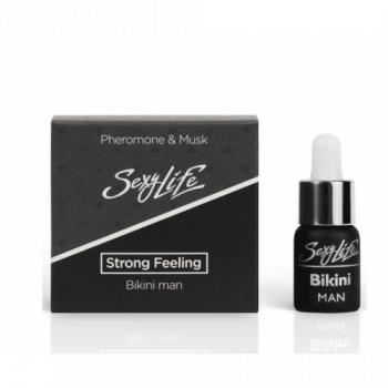 Духи для зоны бикини и декольте для мужчин "Strong Feeling"