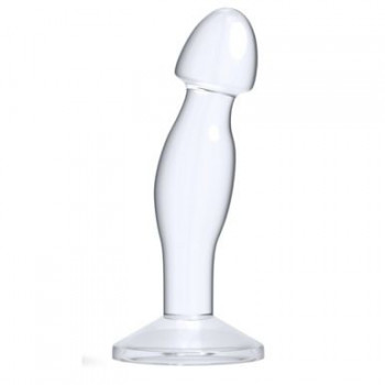 Анальный прозрачный стимулятор на присоске "Flawless Clear" 6,5"