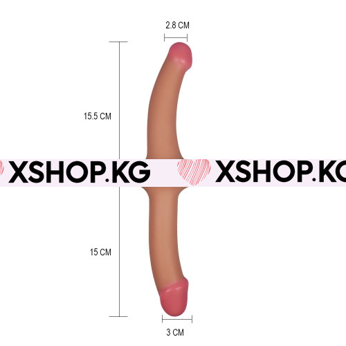 Двойной фаллоимитатор с вибрацией "Holy Dong"