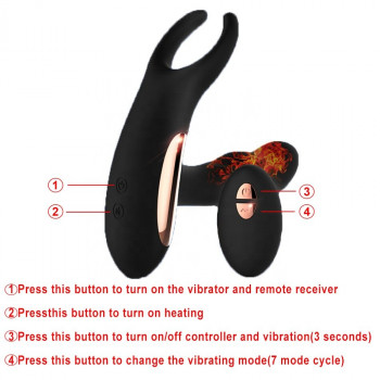 Массажер простаты с дистанционным управлением "Dibe Katrina"