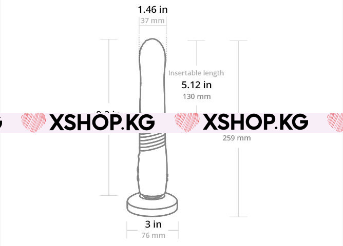 Вибратор с присоской "Gravity by Lovense"