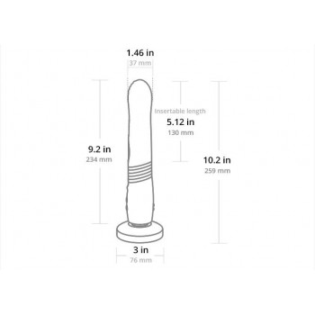 Вибратор с присоской "Gravity by Lovense"