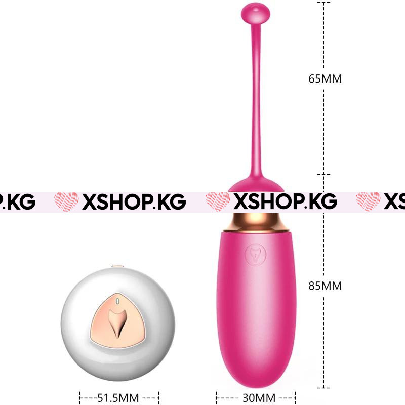 Виброяйцо с дистанционным пультом "Fidech"