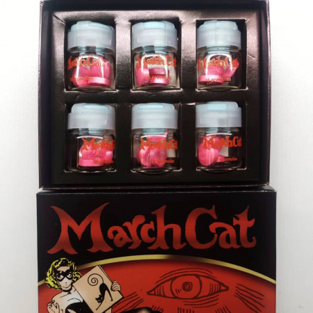 Возбуждающие женские таблетки "March Cat", 3 шт. 