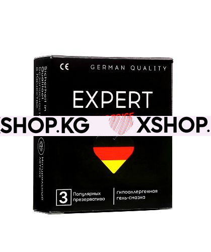 Немецкие презервативы "EXPERT", 3 шт.