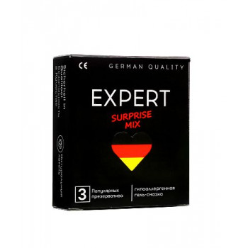 Немецкие презервативы "EXPERT", 3 шт.