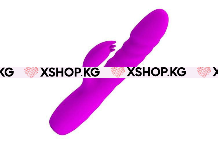 Перезаряжаемый Вибратор с толчковыми движениями и стимуляцией клитора "Pretty Love Melanie"