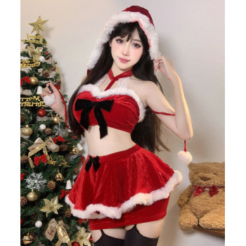 Секси-комплект Снегурочка R59