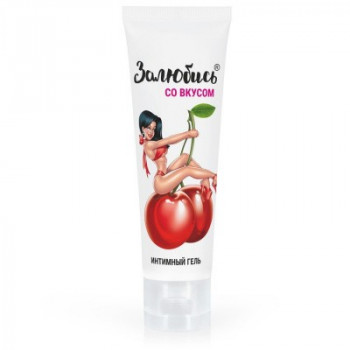 Интимный оральный гель "Залюбись со вкусом вишни", 50 г