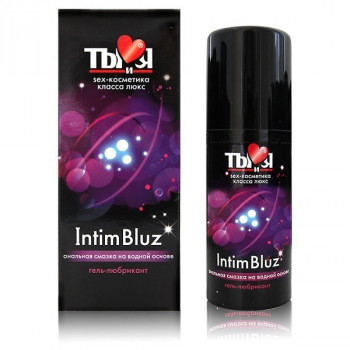 Анальная смазка-диспенсер на водной основе "Intim Bluz"