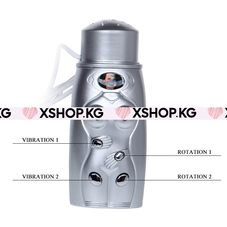 Реалистичная вагина с вибрацией "SuperClimax"