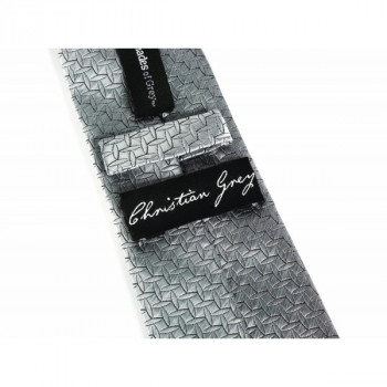 Серебристый галстук Кристиана Грея