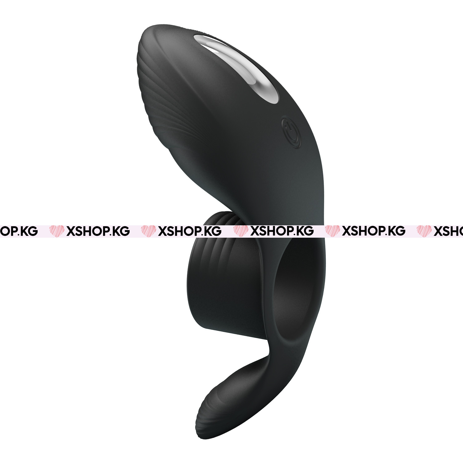 Эрекционное виброкольцо на член для стимуляции клитора "Pretty Love Penis sleeve"