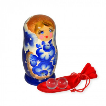 Шарики массажные из закаленного стекла "Матрешка Mini" 8018