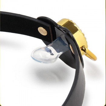 Кляп соска с зажимами на соски "М"